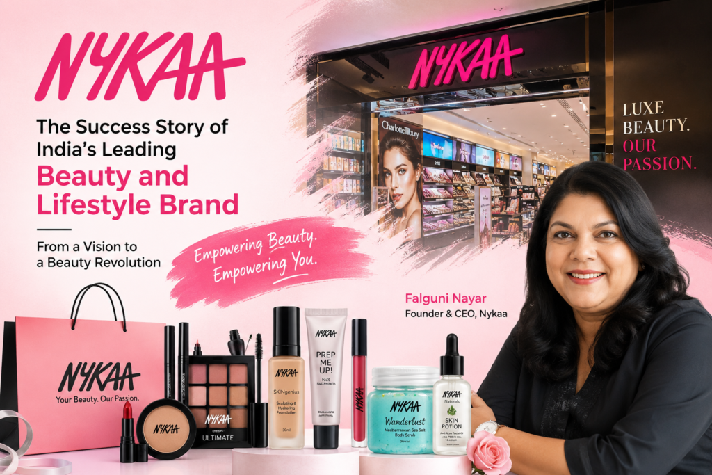 Nykaa: The Success Story of India’s Leading Beauty and Lifestyle Brand