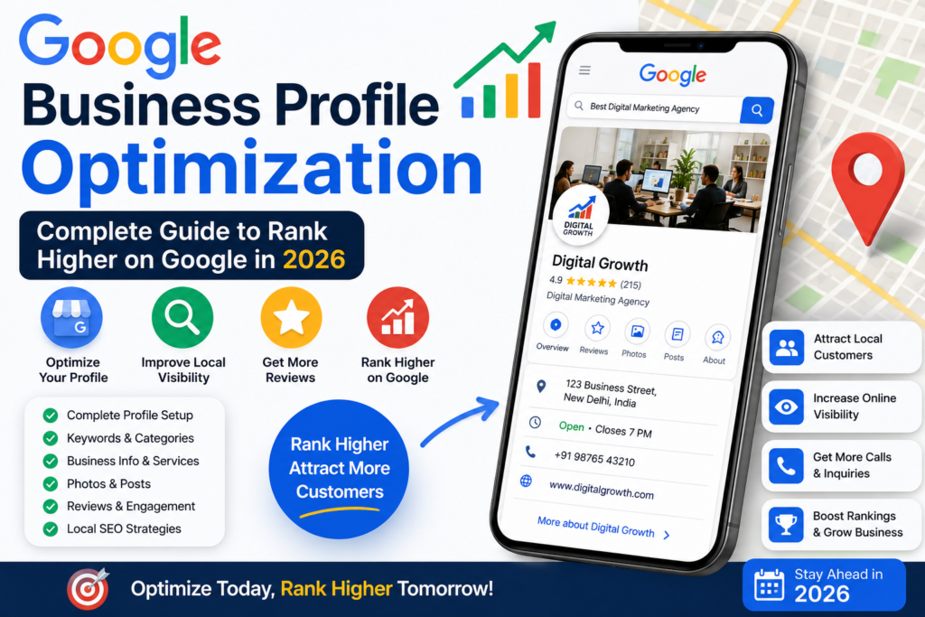 Google Business Profile Optimization: Complete Guide to Rank Higher on Google in 2026