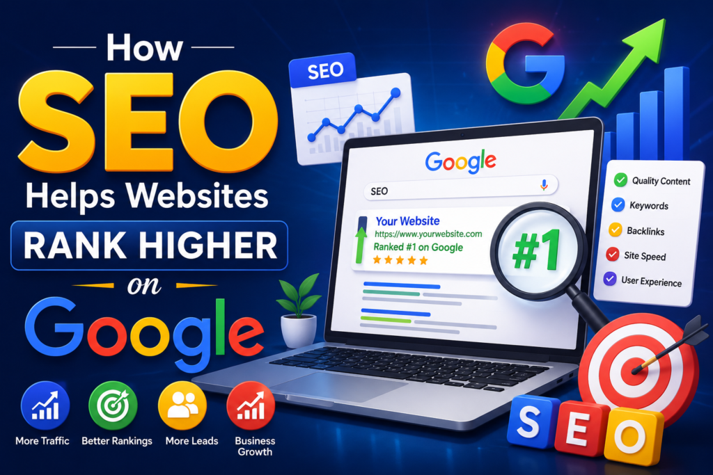 How SEO Helps Websites Rank Higher on Google