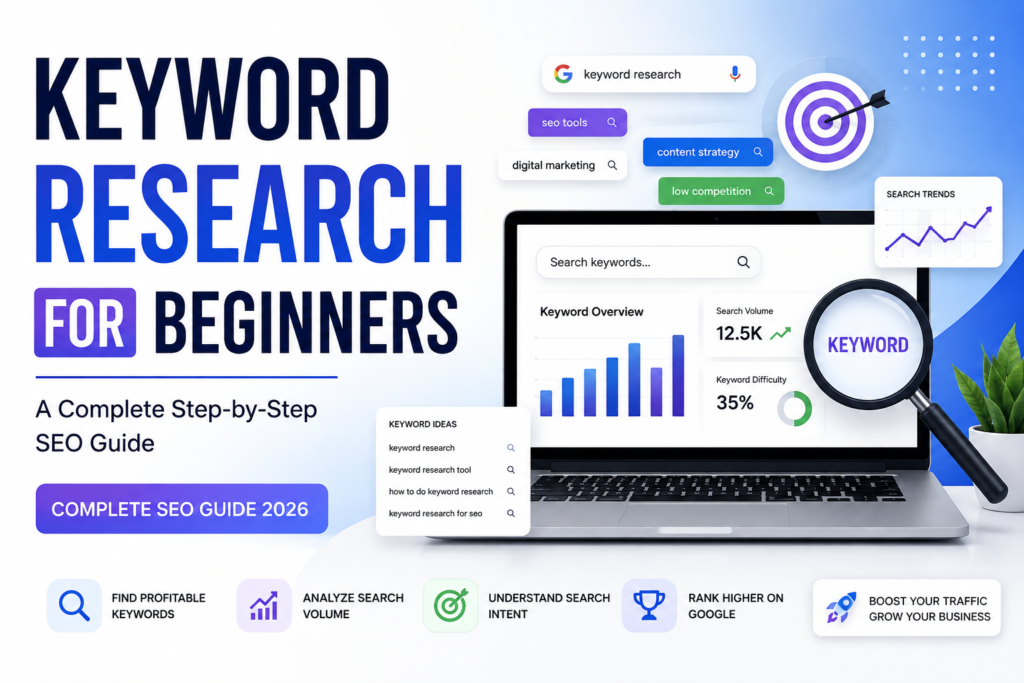 Keyword Research for Beginners (2026): A Complete Step-by-Step Guide